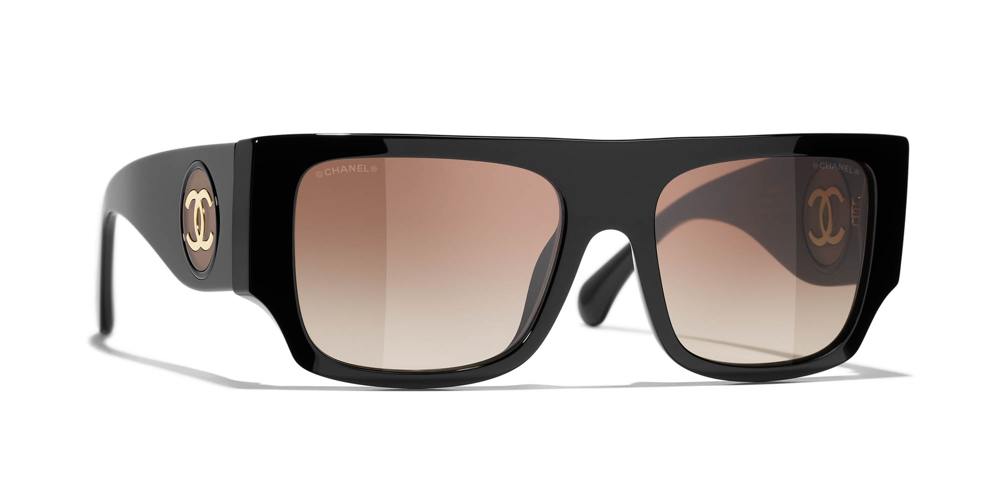 CHANEL 5549 Square Sunglasses | Fashion Eyewear US