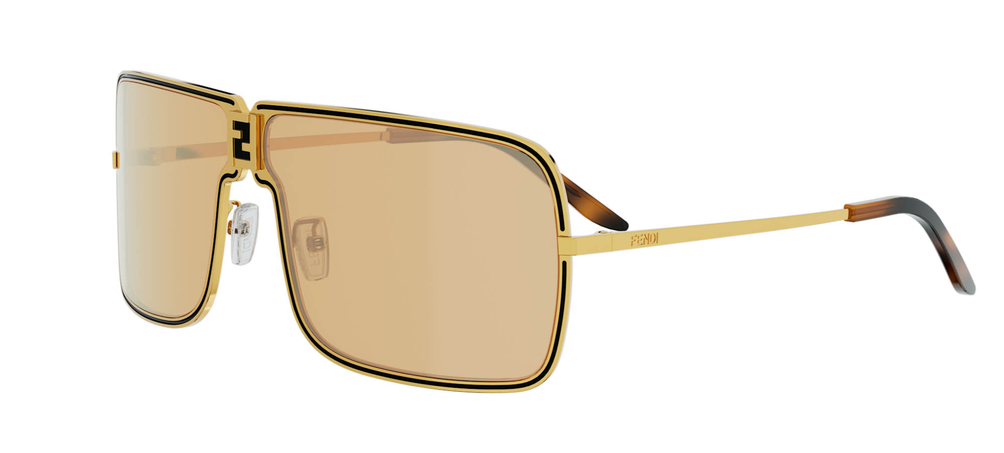 Fendi Fendiness FE40195U Aviator Glasses | Fashion Eyewear US