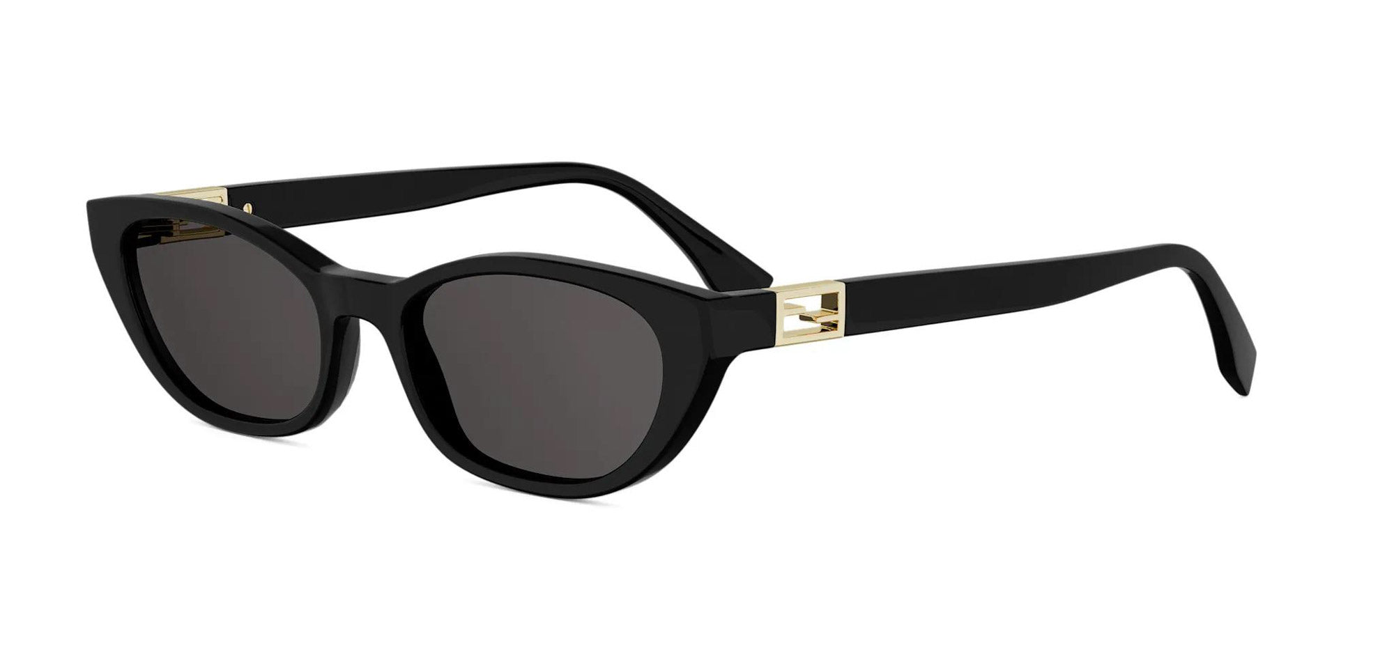 Authentic Fendi Black Sunglasses Designer Luxury Eyewear Womens Fendi FF Diamonds FE40186I Square Sunglasses | Fashion  main image 4