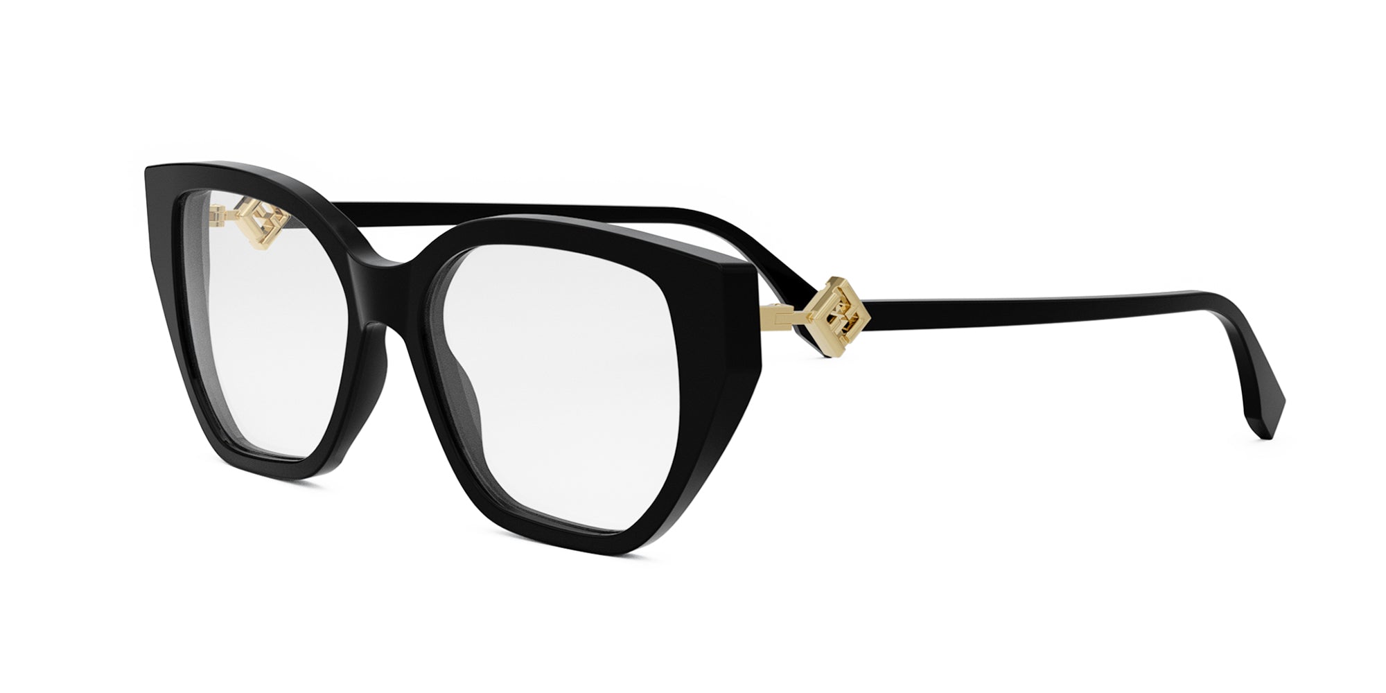 FENDI キャットアイフレムメカネ FE50120I 001 Fendi Eyewear Cat-Eye Frame Glasses – Cettire