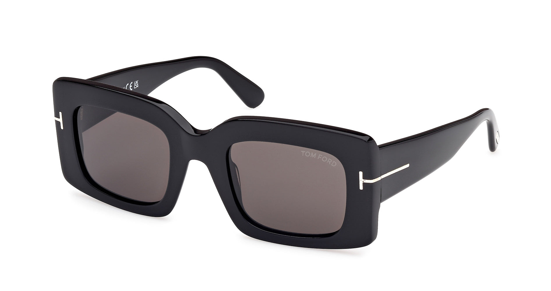 サングラス TOM FORD Woman Sunglasses Black BRIGITTA TF1188 01A Tom Ford Brigitta TF1188 Rectangle Sunglasses | Fashion