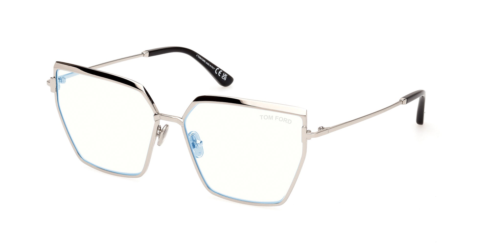 Tom Ford TF5946-B Blue Light Butterfly Glasses | Fashion  display picture 3
