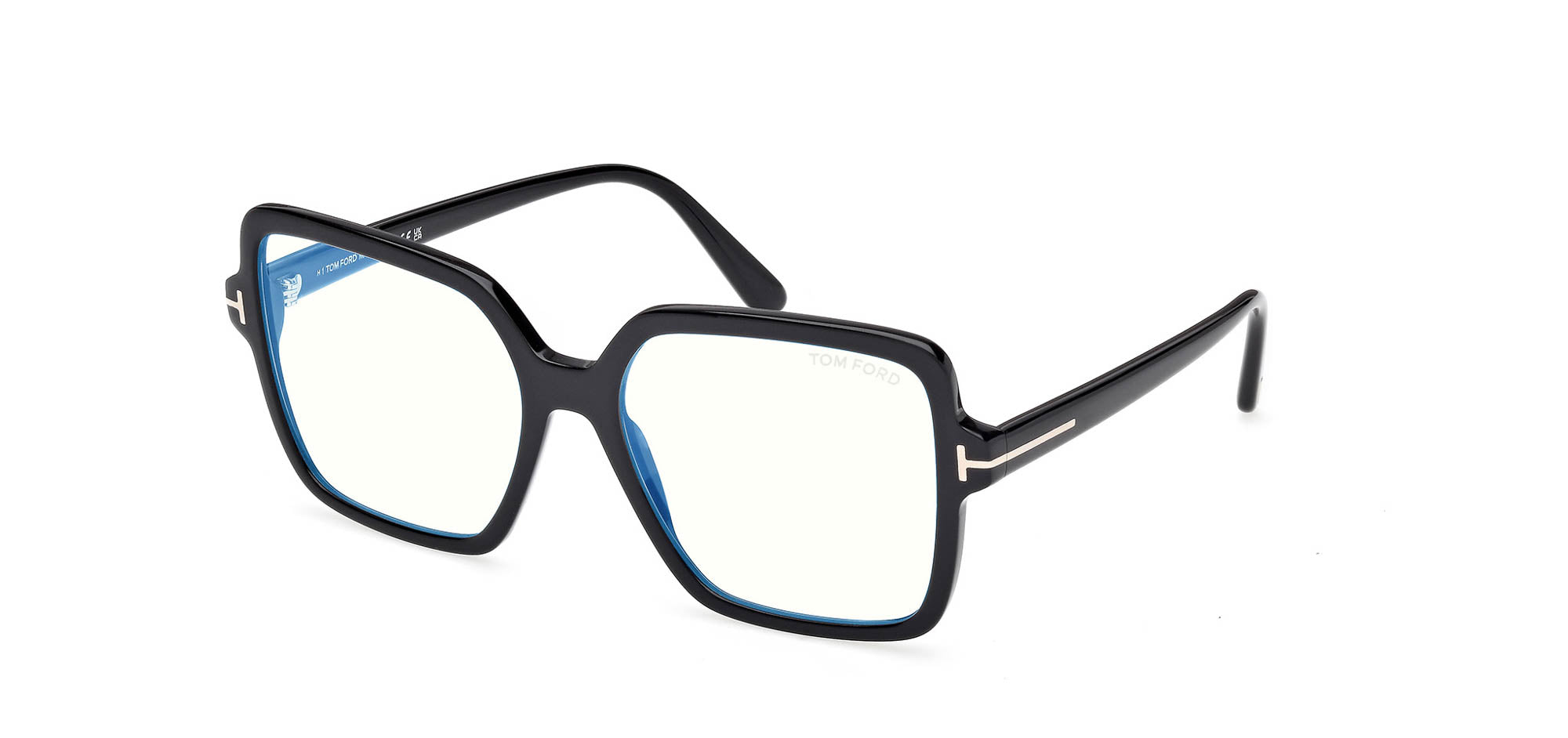 Tom Ford TF6063-B Blue Light Square Glasses | Fashion Eyewear