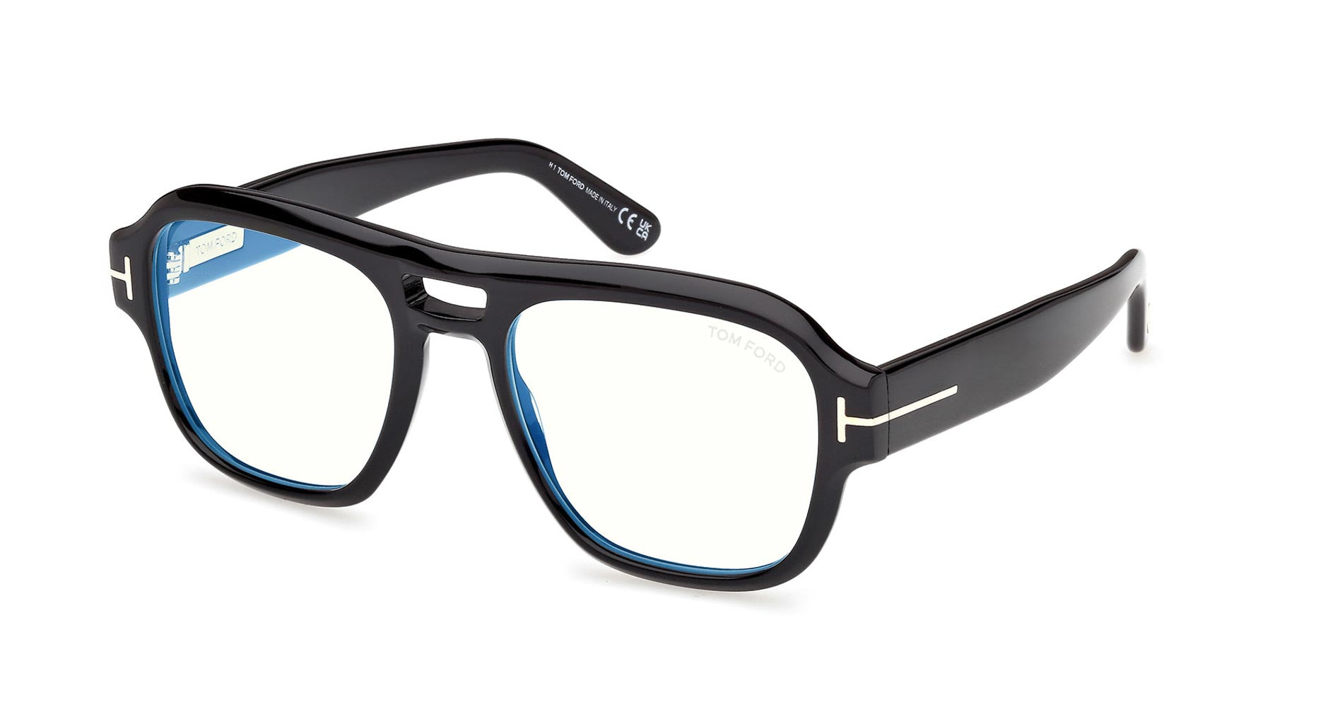 Tom Ford TF6085-B Blue Light Aviator Glasses | Fashion Eyewear