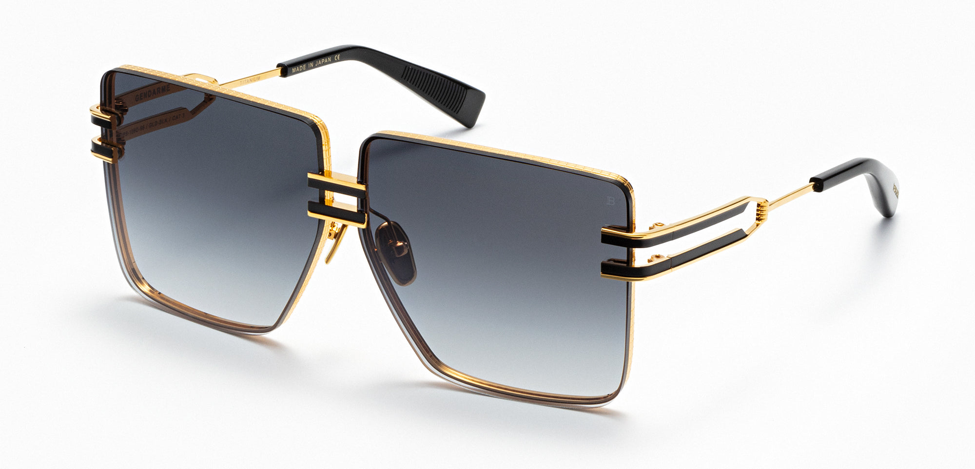 Balmain Gendarme BPS109 Square Sunglasses | Fashion Eyewear display picture 1