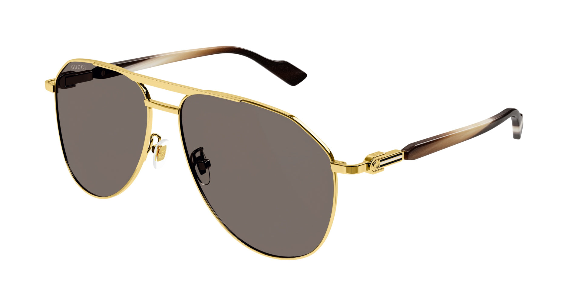 Gucci GG1220S Aviator Sunglasses | Fashion Eyewear