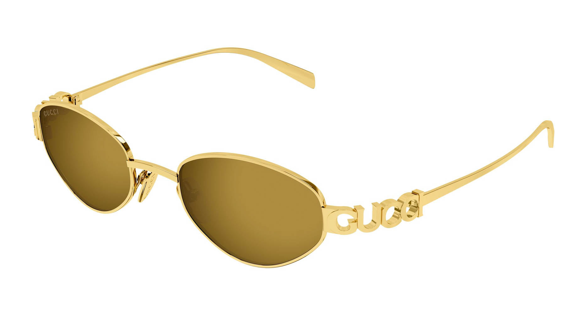 GUCCI ゴールド Gucci GG1935S Oval Sunglasses | Fashion Eyewear US