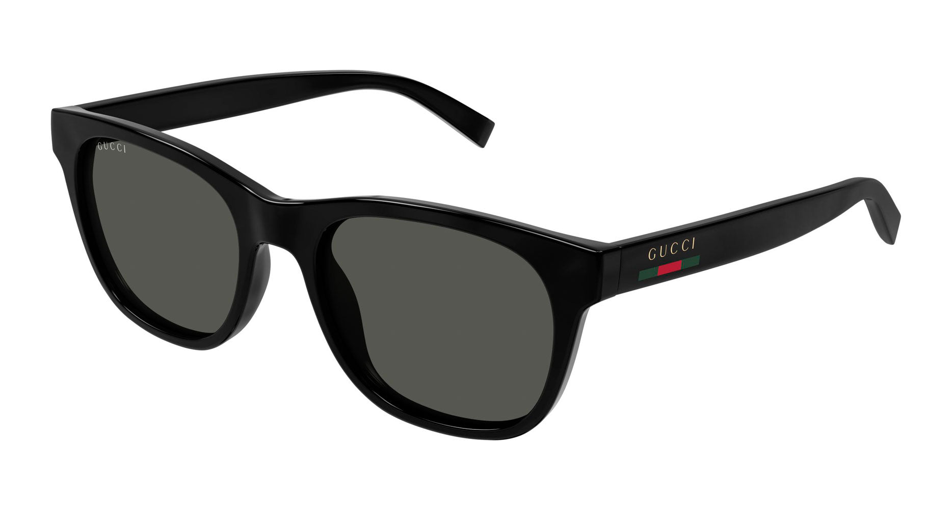希少　GUCCI グッチ　サングラス　ブラック　グラデーション　ハーフリム Gucci GG1985S Square Sunglasses | Fashion Eyewear