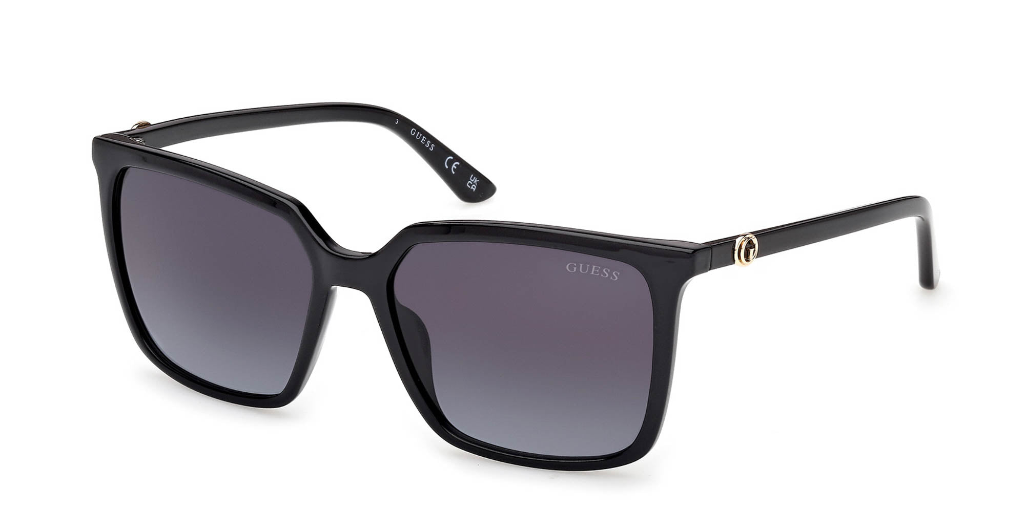 Guess GU00258 Square Sunglasses | Fashion Eyewear US display picture 1