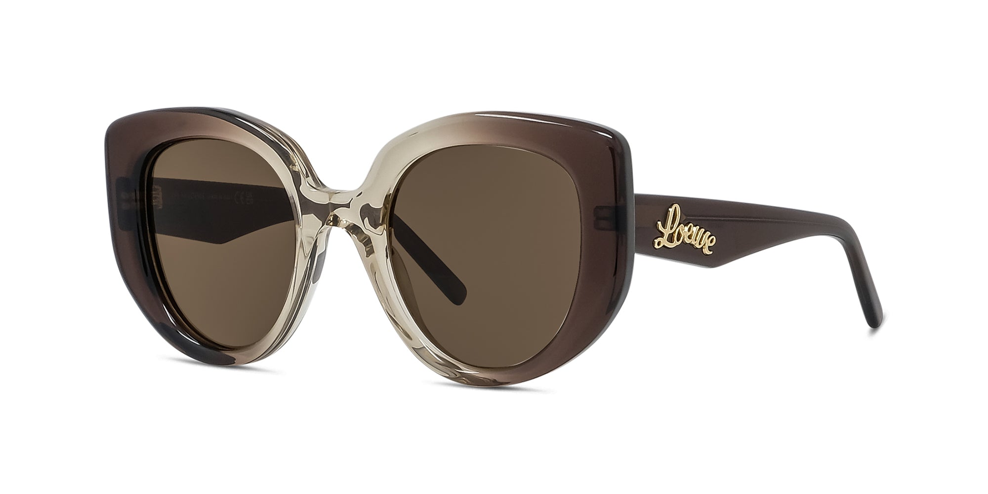 Loewe Curvy LW40100I Butterfly Sunglasses | Fashion Eyewear AU