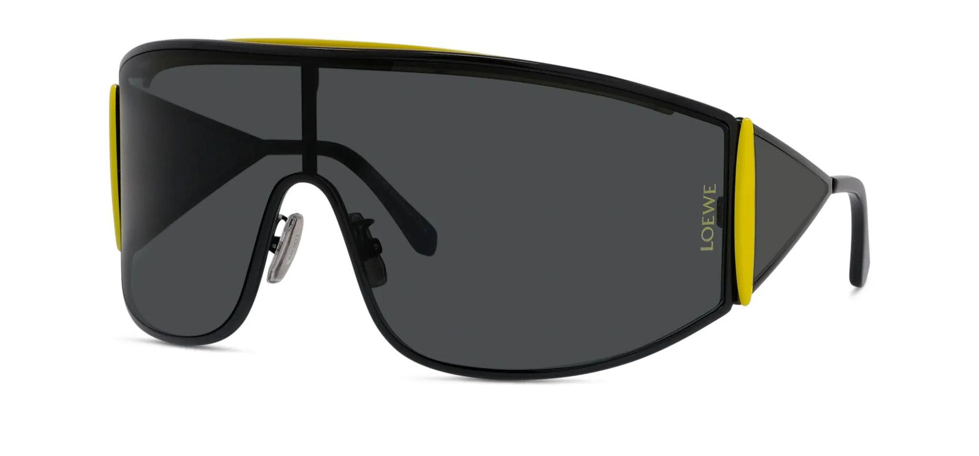 Loewe Signature LW40202U Shield Sunglasses | Fashion Eyewear US