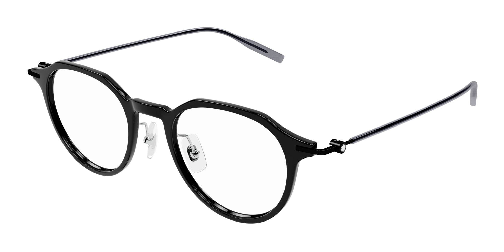 ミュージシャン ABEDON 5GO BLANCKET Montblanc MB0355O Round Glasses | Fashion Eyewear US