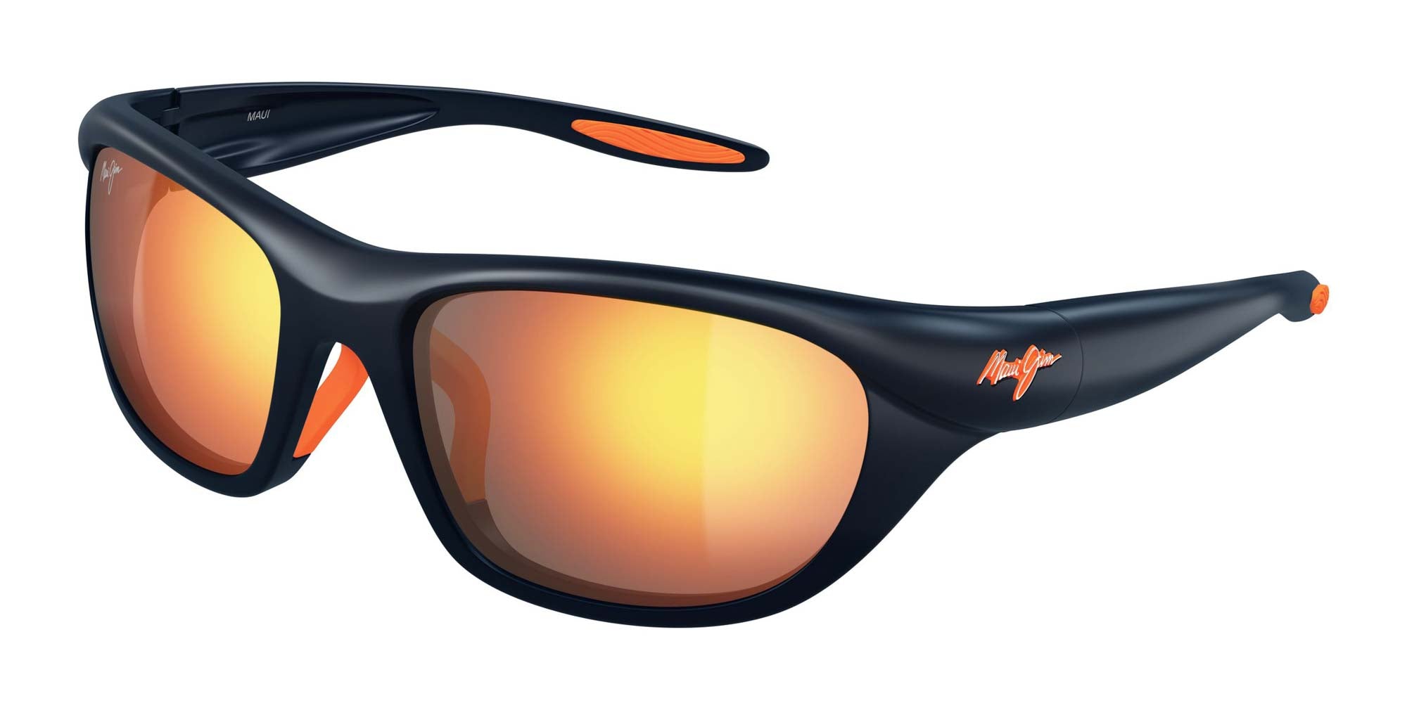 Maui Jim Haulani AF MJ0343SA Rectangle Sunglasses | Fashion Eyewear