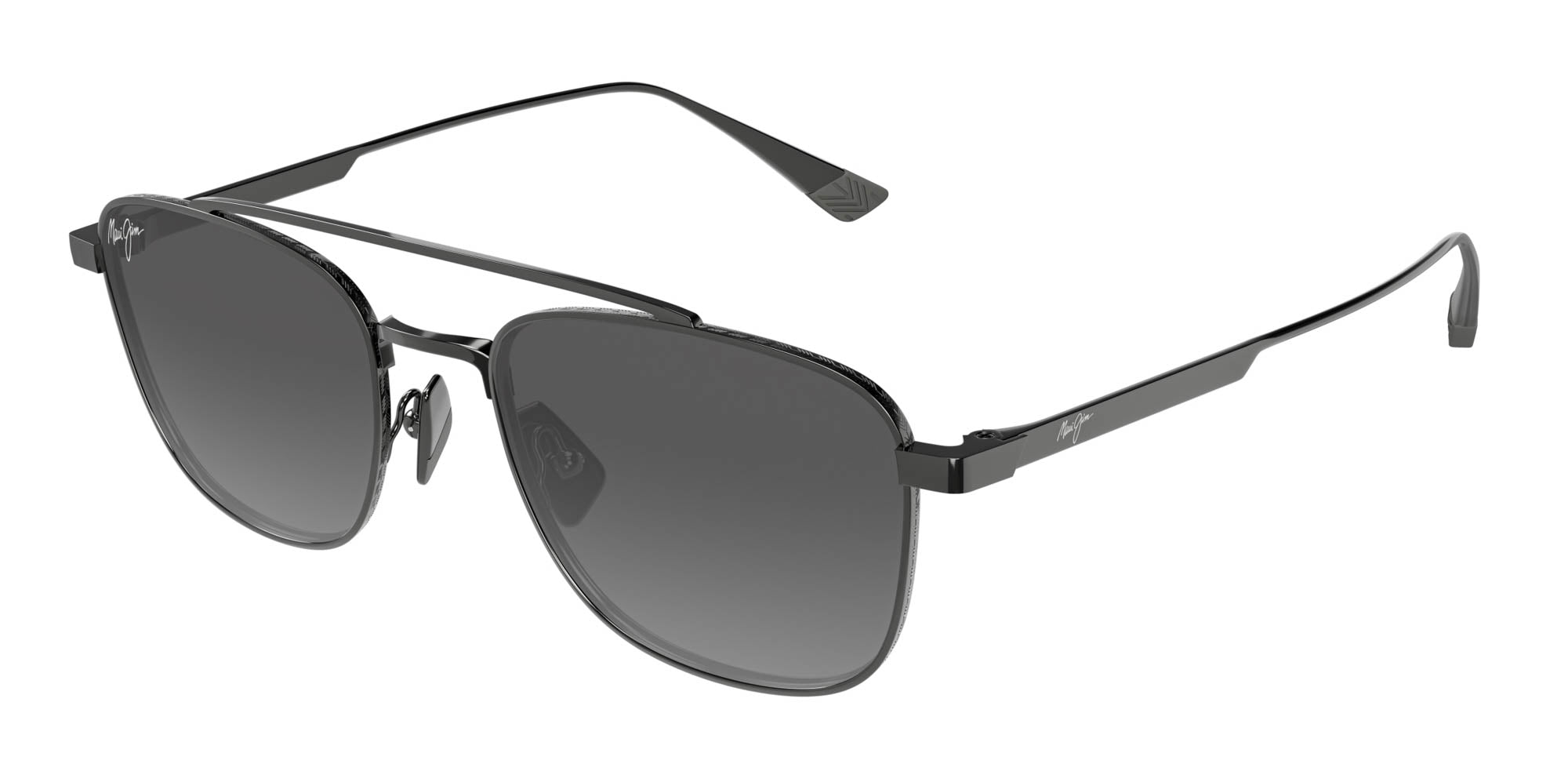 Maui Jim Kahana MJ0640S Aviator Sunglasses | Fashion Eyewear US
