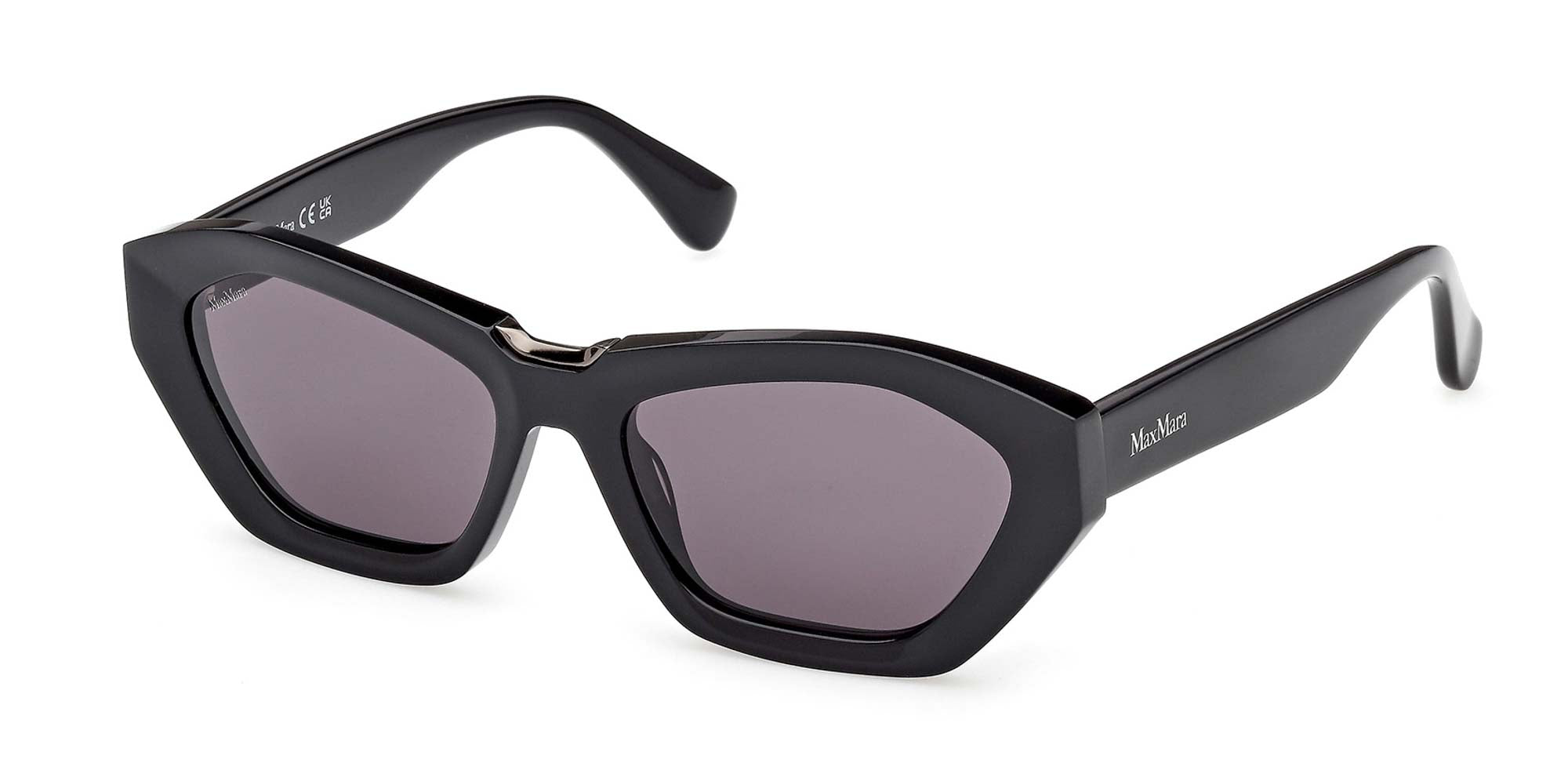 MaxMara Black Cat-Eye Sunglasses Acetate cat-eye glasses, black | Max Mara main image 4