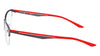 Nike 4316 Satin Gunmetal-Red #colour_satin-gunmetal-red