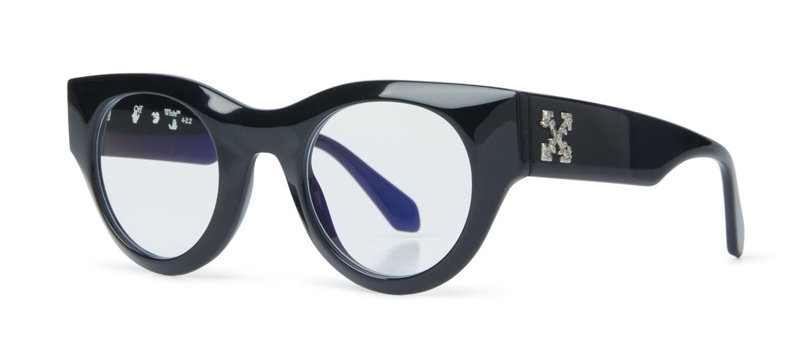 【送料&関税込】Off-White Optical Style 13 Glasses - Unisex Off-White Style 13 OERJ013 Oval Glasses | Fashion Eyewear US