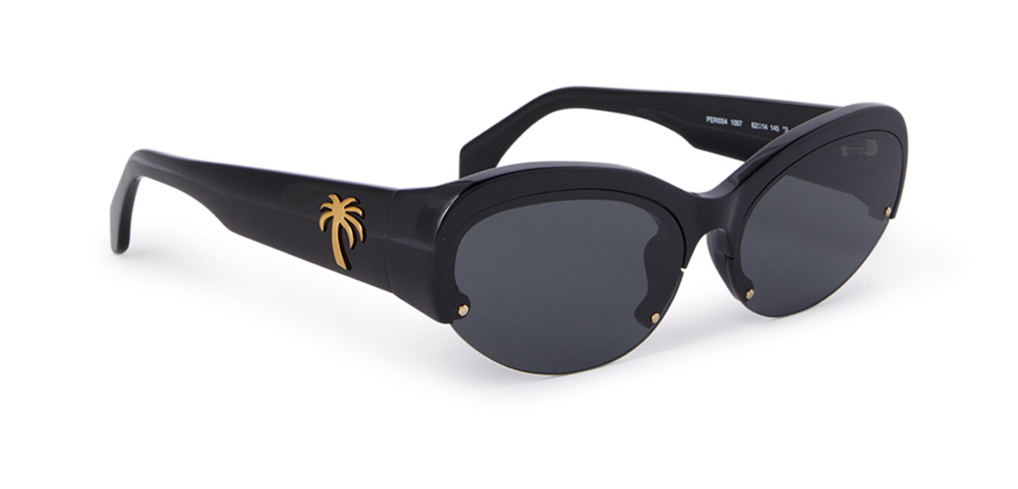 Palm Angels Palmdale PERI054 Oval Sunglasses | Fashion 