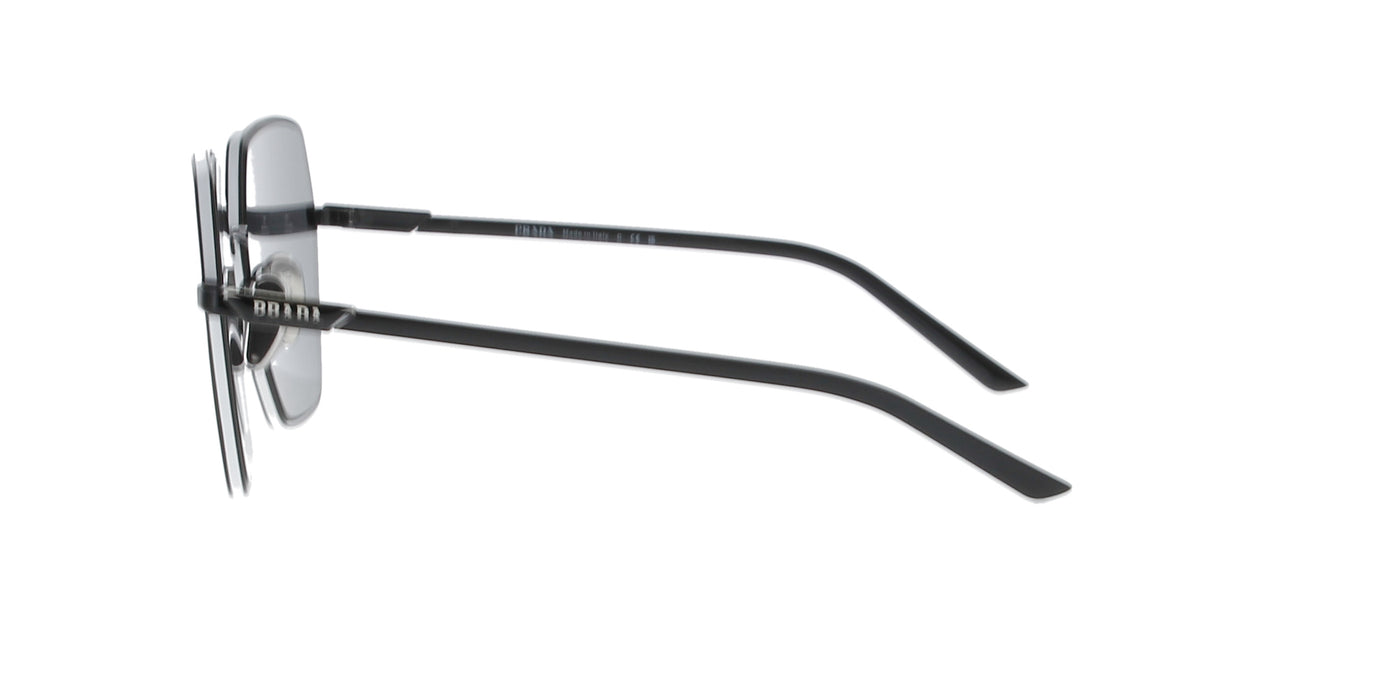 Black and white Angular Prada Sunglasses