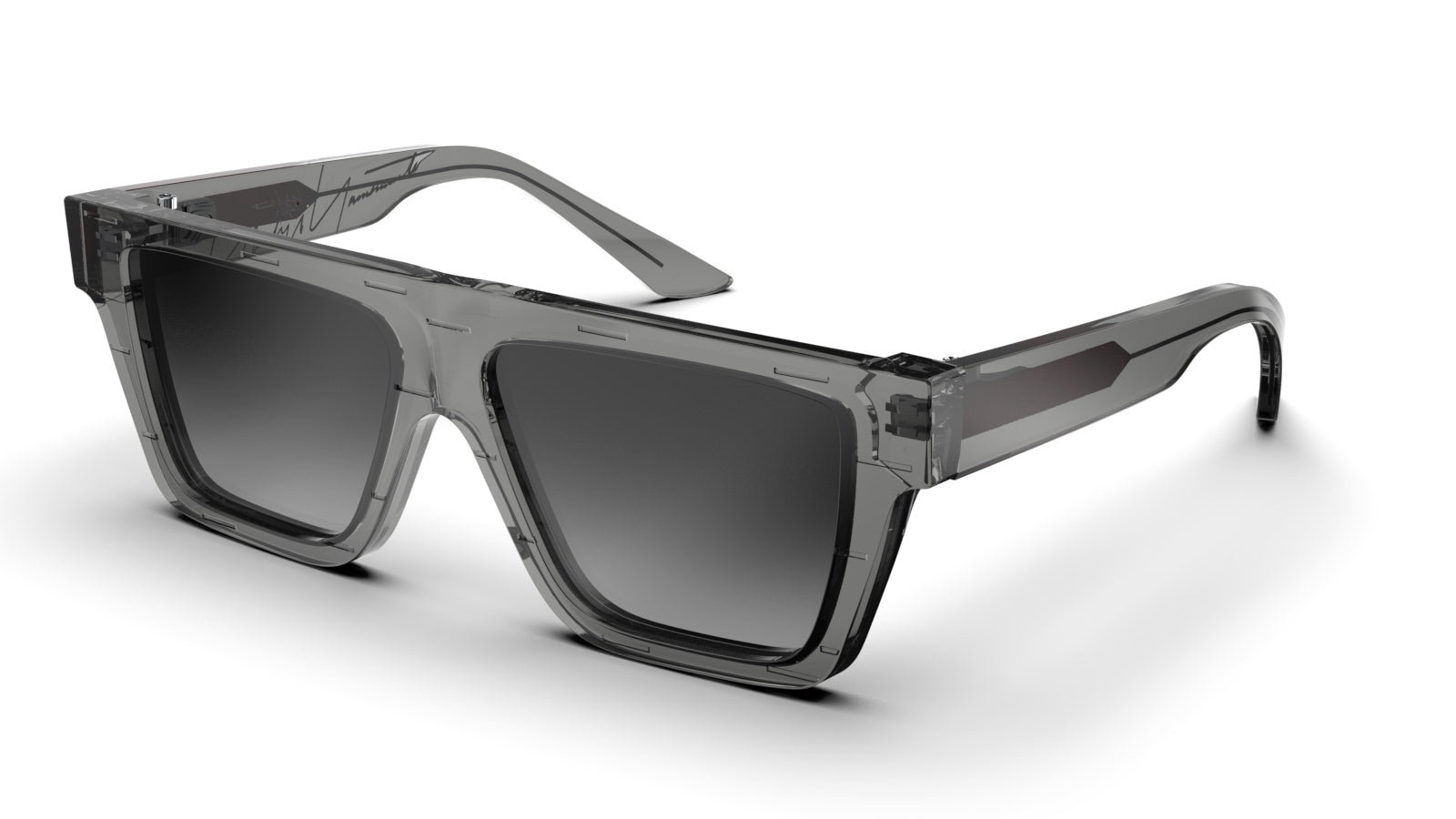 Yohji Yamamoto SLOOK 002 Rectangle Sunglasses | Fashion Eyewear US