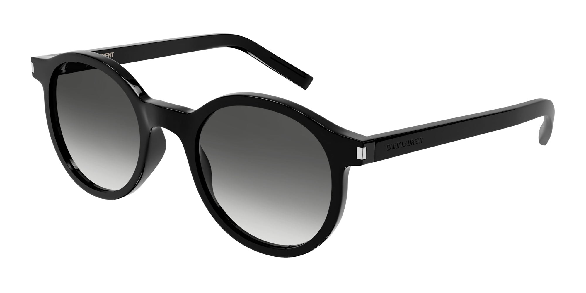 Saint Laurent SL 521 Round Sunglasses | Fashion Eyewear display picture 2