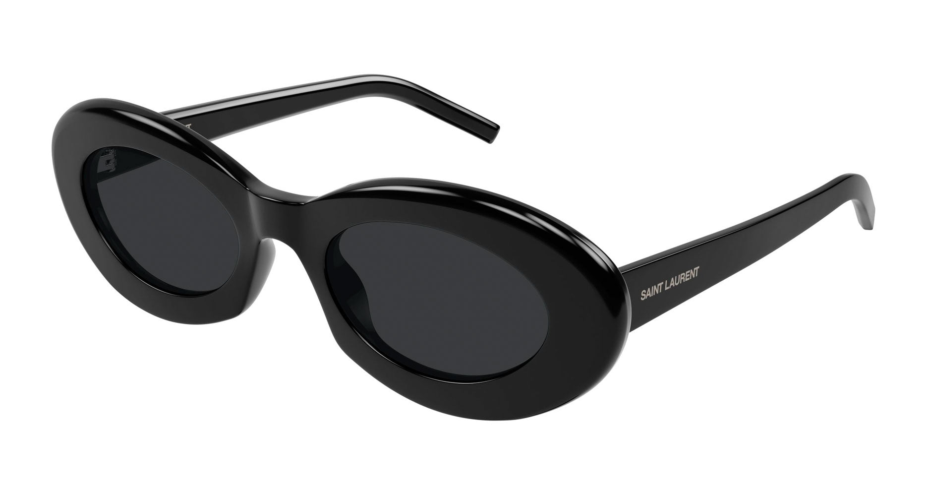 Saint Laurent SL 594 Oval Sunglasses | Fashion Eyewear US