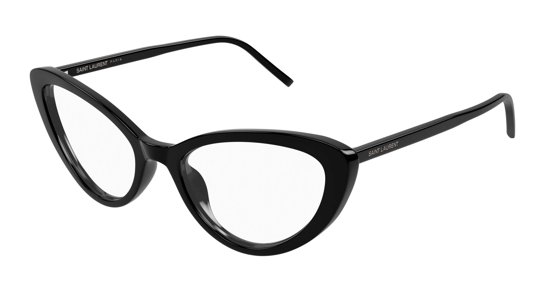 SAINT LAURENT キャットアイフレムメカネ SL777 001 Saint Laurent SL 777 Cat Eye Glasses | Fashion Eyewear US