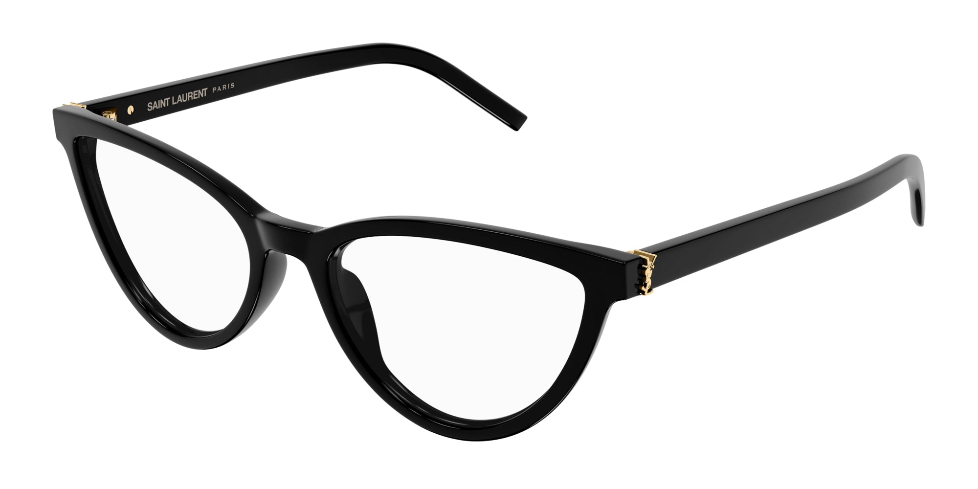 SAINT LAURENT キャットアイフレムメカネ SLM138 001 Saint Laurent SL M138 Cat Eye Glasses | Fashion Eyewear US