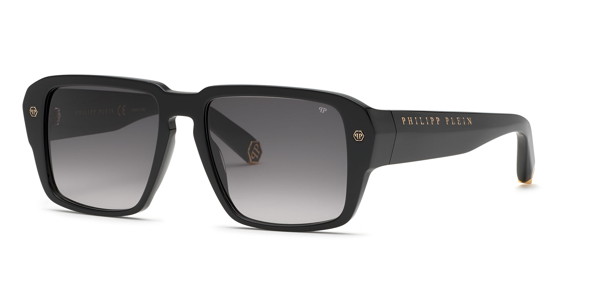 Philipp Plein Black Square Aviator Sunglasses Philipp Plein Men main image 4