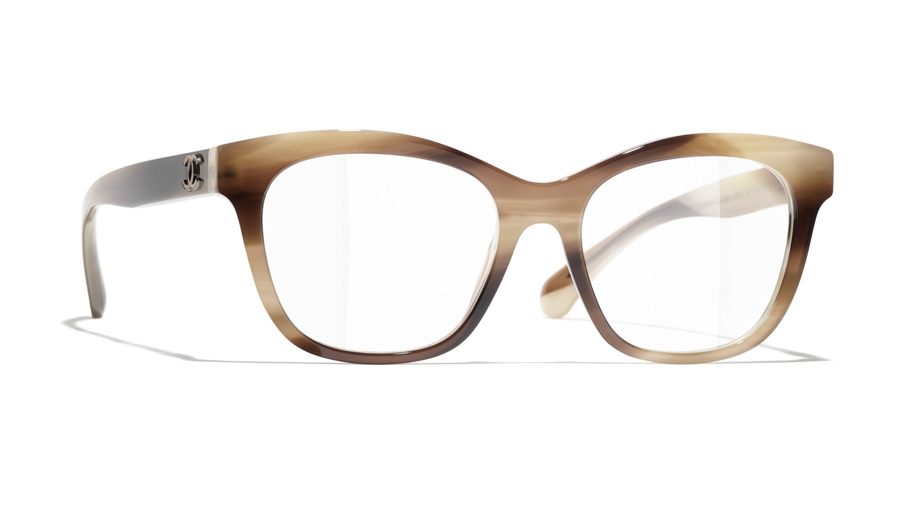 CHANEL シャネル ロゴ スクエア シェイプ Glasses メガネ CH3443 CHANEL シャネル ロゴ スクエア シェイプ Glasses メガネ CH3443