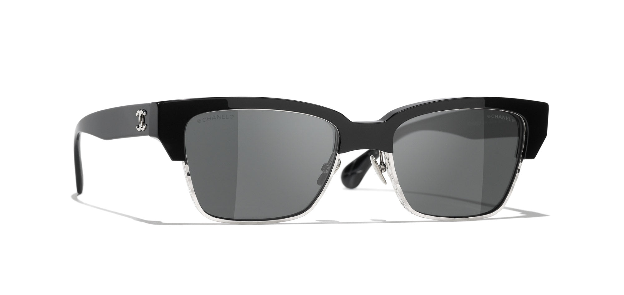 CHANEL　シャネル　サングラス　04152　94305　5805 CHANEL 5558 Cat Eye Sunglasses | Fashion Eyewear US