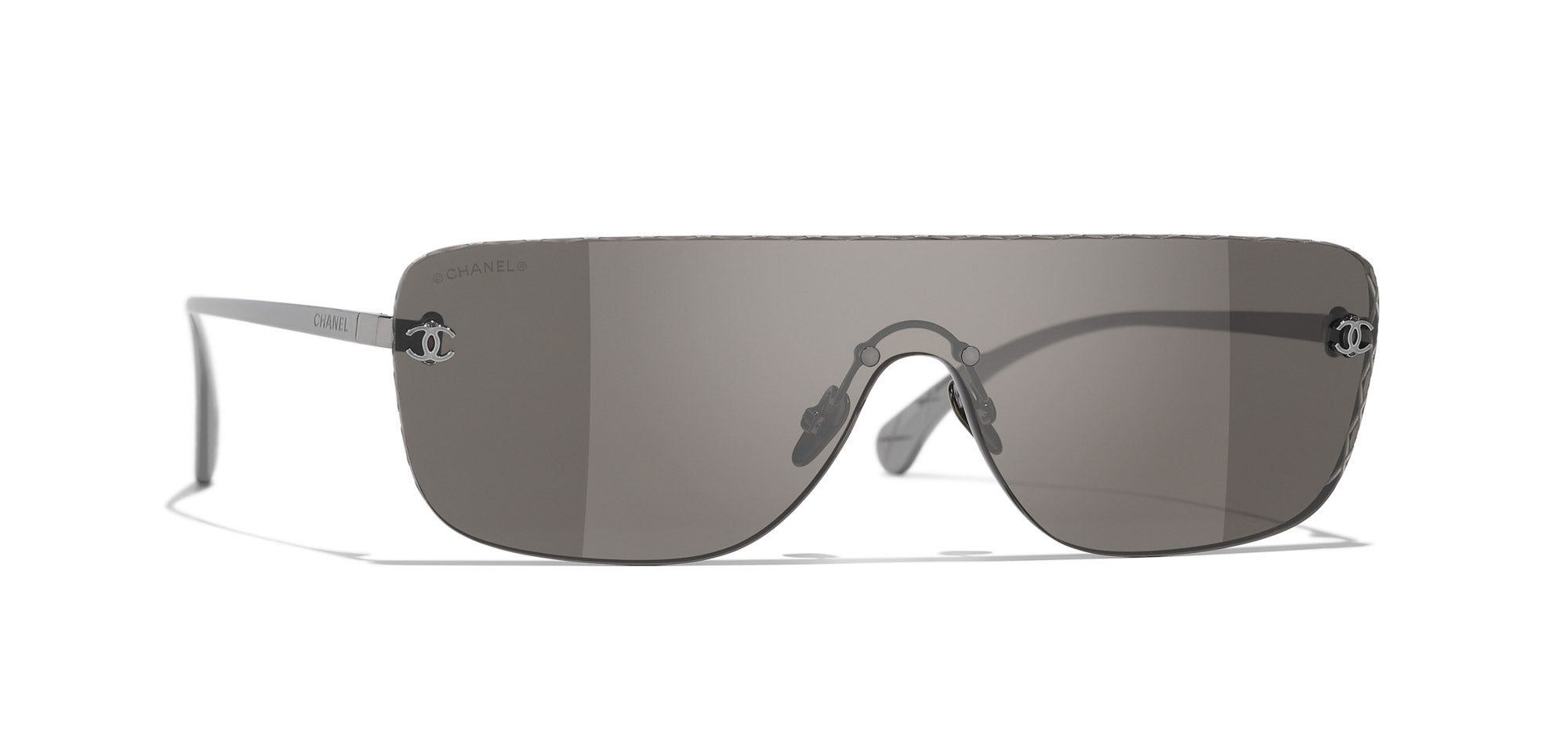 シャネル サングラス CHANEL 4293 Shield Sunglasses | Fashion Eyewear US