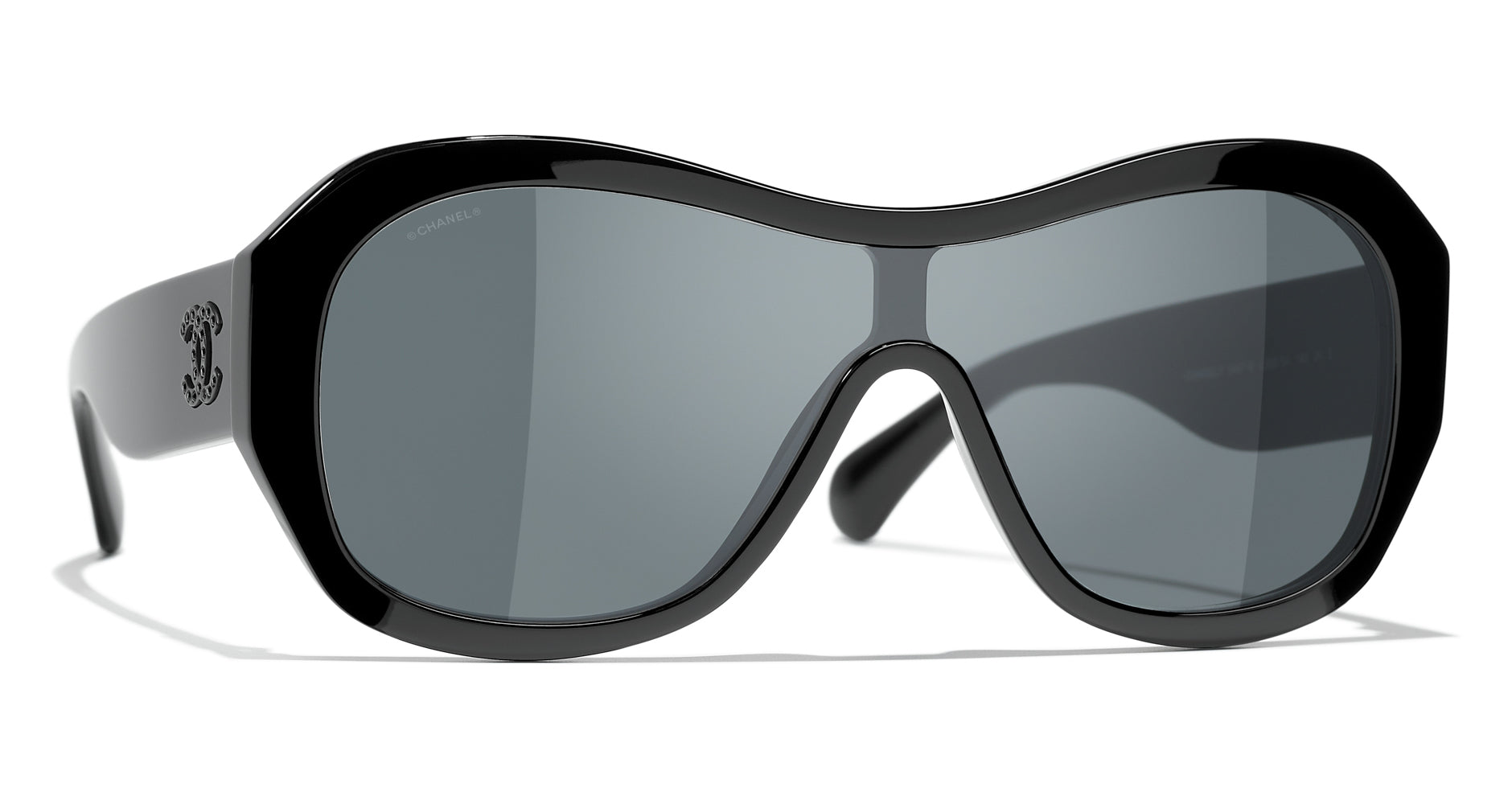 CHANEL 5497B Shield Sunglasses Fashion Eyewear US