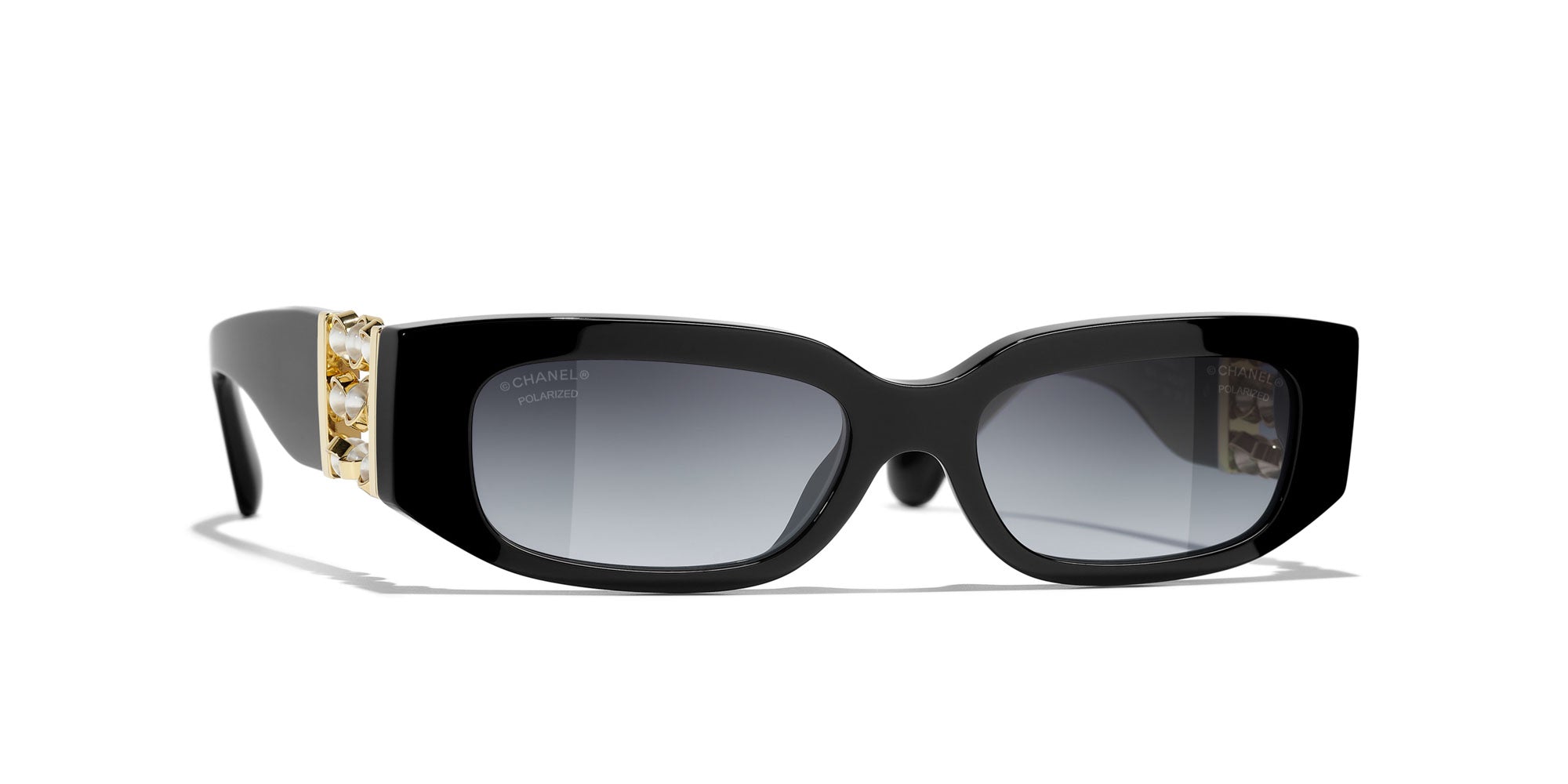 CHANEL 5544 Rectangle Sunglasses | Fashion Eyewear