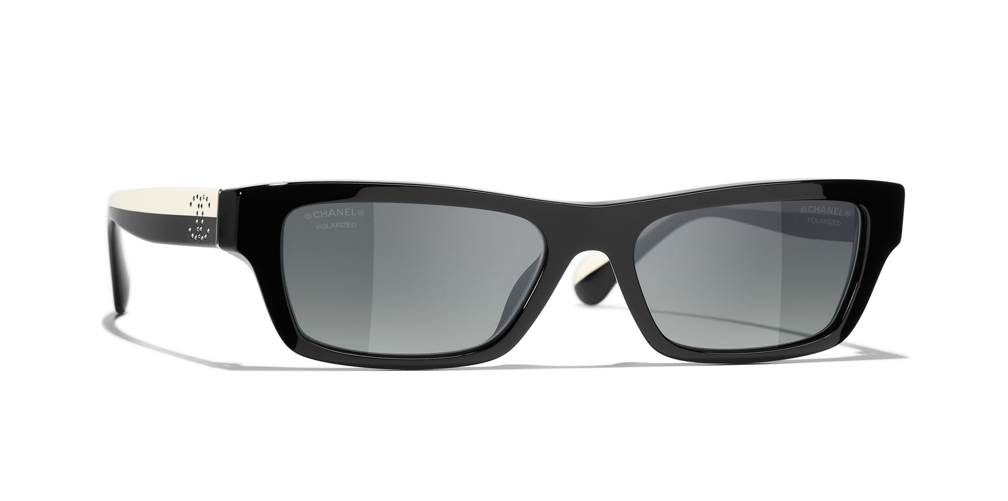 CHANEL 5564B Rectangle Sunglasses | Fashion Eyewear US