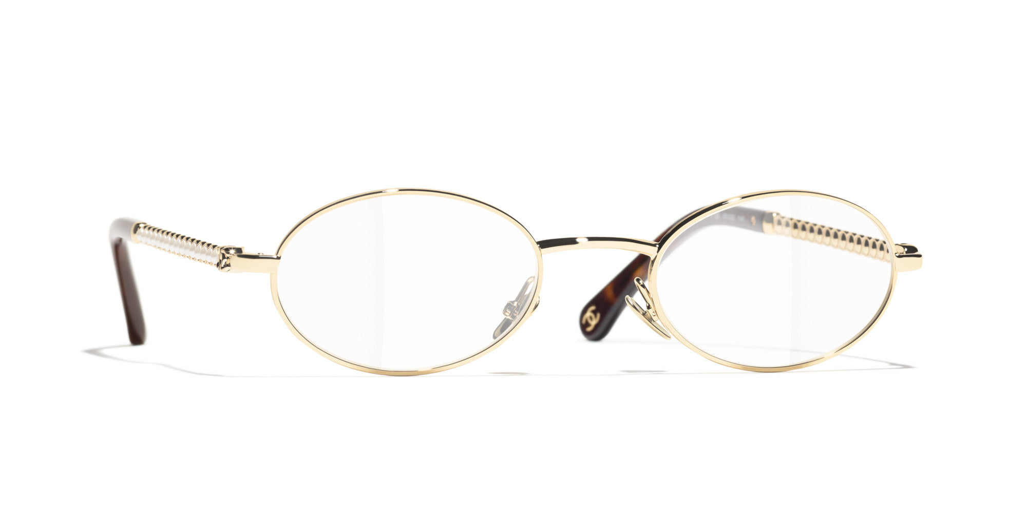 CHANEL 2228H Oval Glasses | Fashion Eyewear US