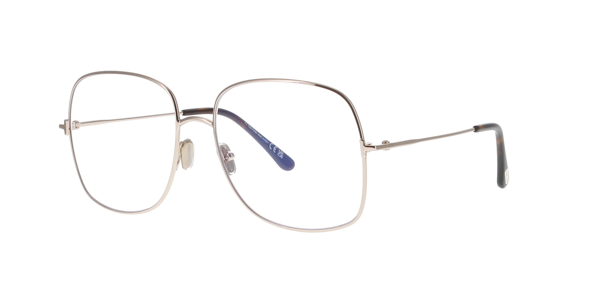 Tom Ford TF6048-B Blue Light Square Glasses | Fashion Eyewear