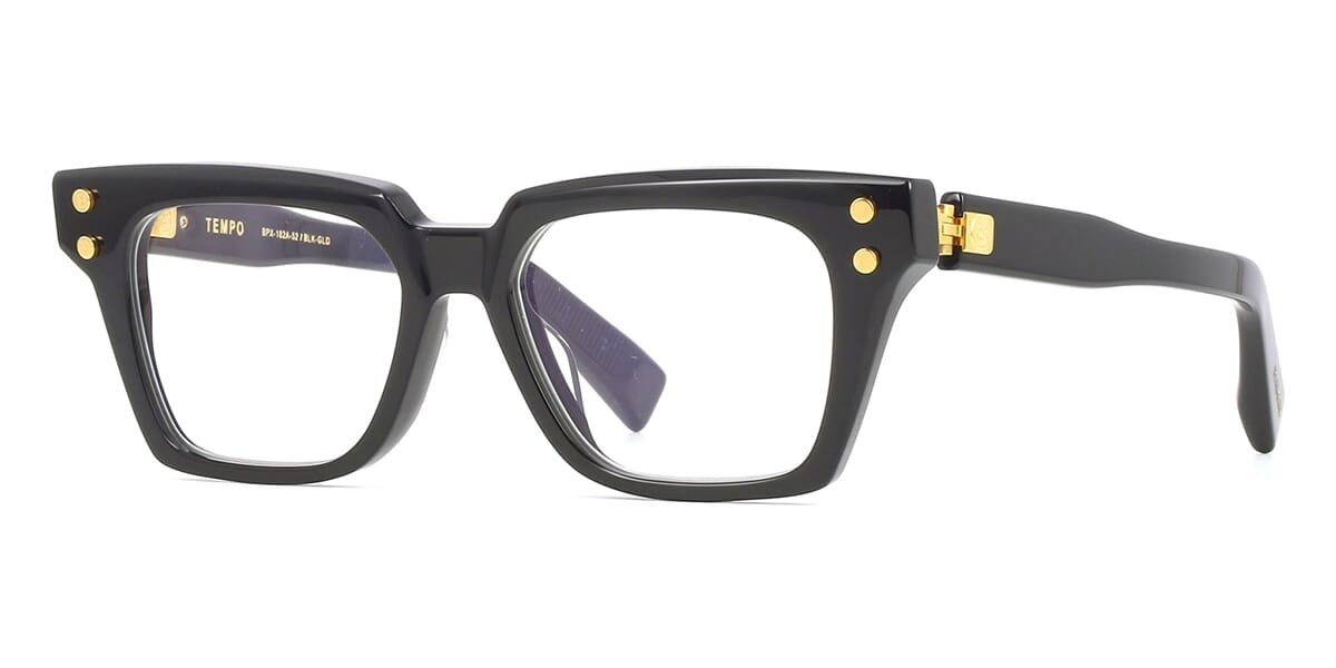 Balmain Tempo BPX182 Square Glasses | Fashion Eyewear US display picture 2