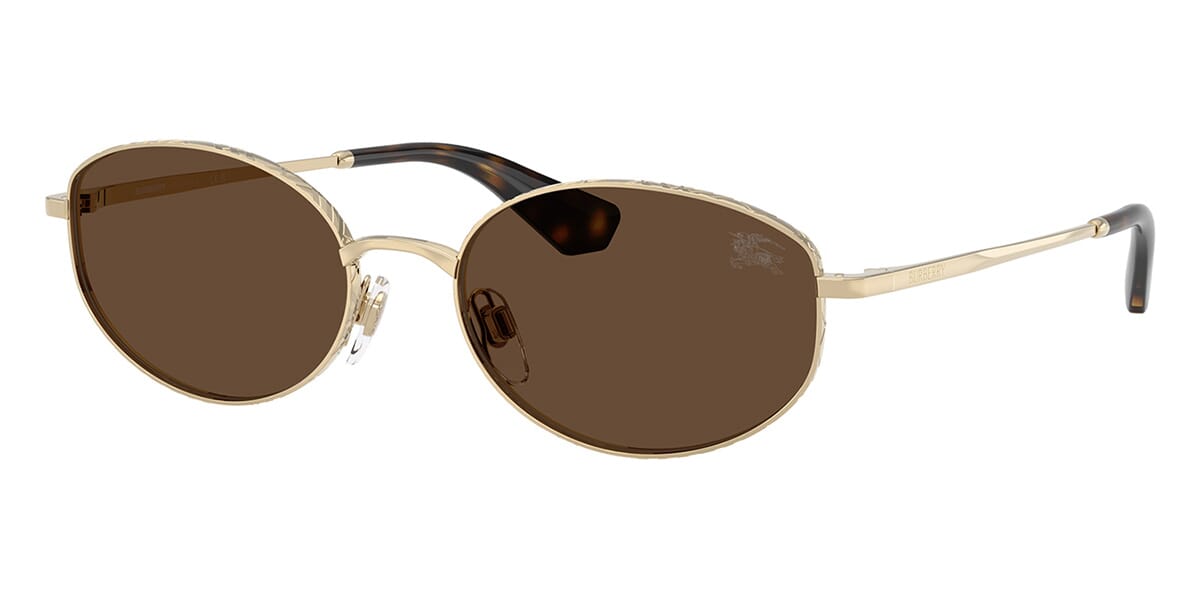 New Burberry Round Brown Sunglasses E4C0522E-96AC-4AB3-9FB8-  main image 4