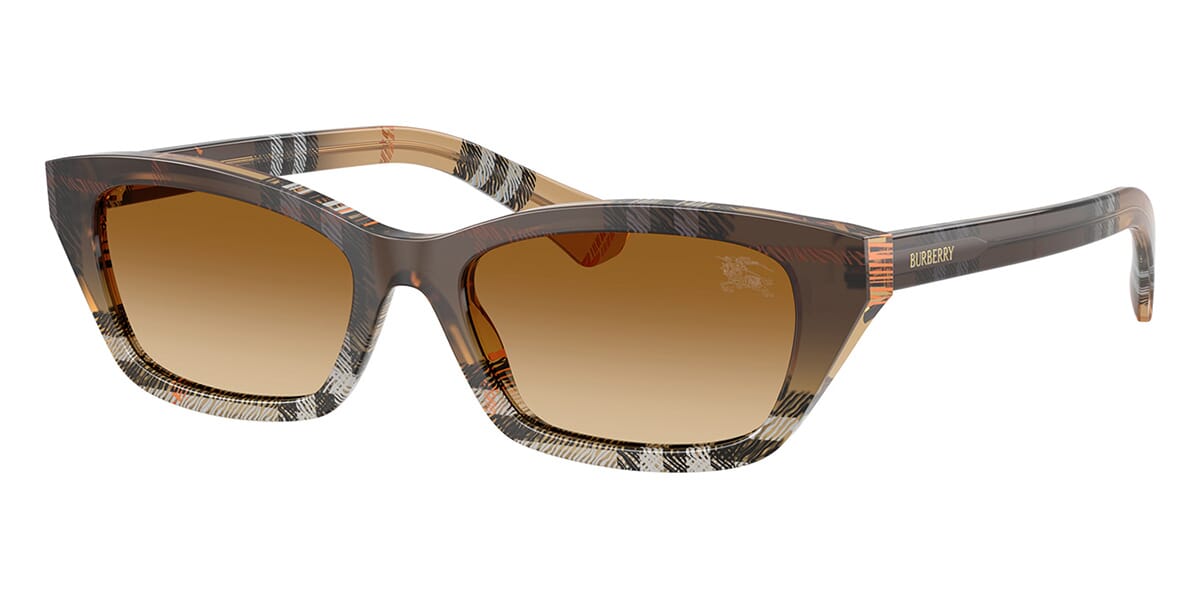 Burberry Tortoiseshell Cat-Eye Sunglasses with Brown Lenses 9D8BAF91-FC91-4356-A3DE-  main image 4