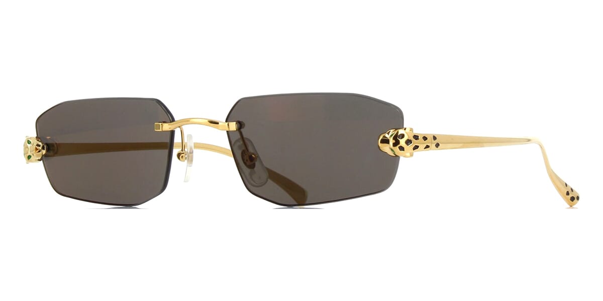 Cartier Panthere CT0474S Rectangle Sunglasses | Fashion Eyewear US