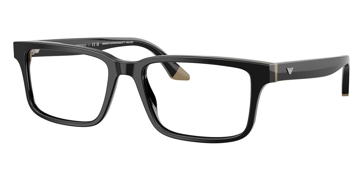 Emporio Armani EA3269 Rectangle Glasses | Fashion Eyewear US
