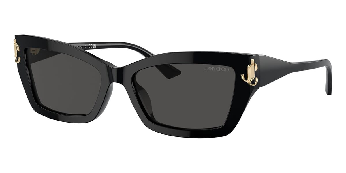 Jimmy Choo Black & Gold Cat-Eye Sunglasses SOL0JC5008E5000_102202_FRONT_v  main image 3