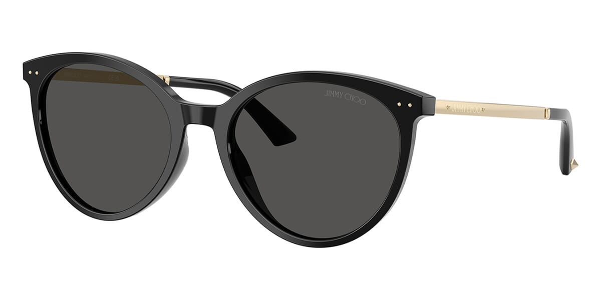 Jimmy Choo Black & Gold Cat-Eye Sunglasses SOL0JC5008E5000_102202_FRONT_v  main image 2