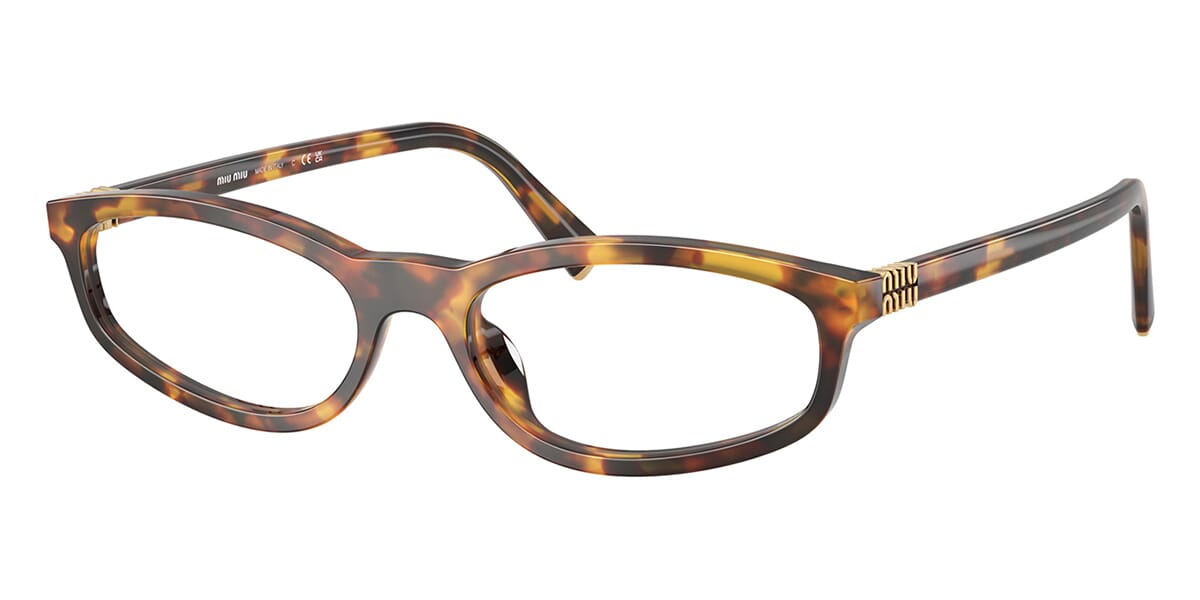 Miu Miu VMU01ZV Round Glasses | Fashion Eyewear US