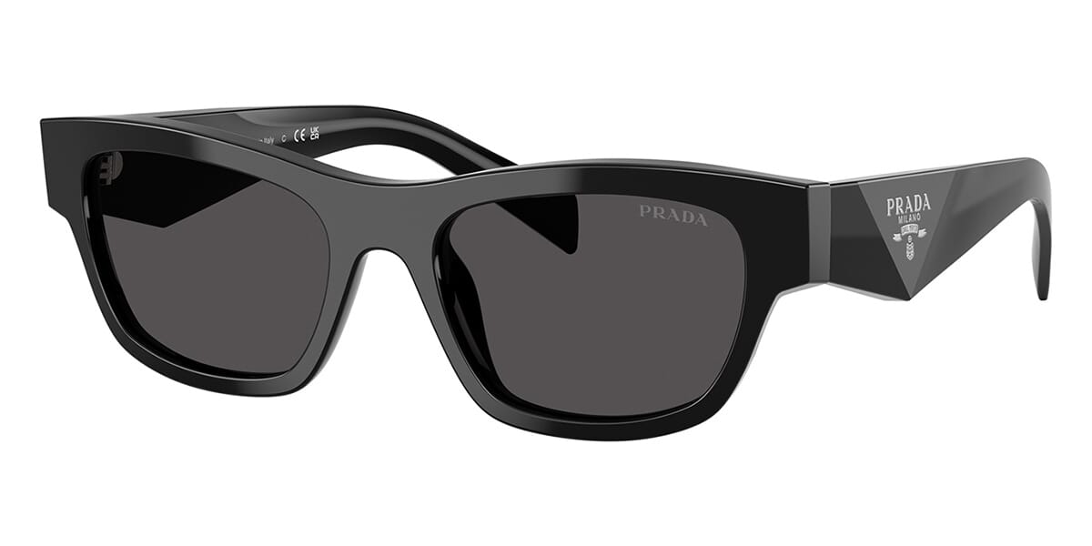 women's prada goggles Prada PR B09S 16K08Z Sunglasses 52mm Black
