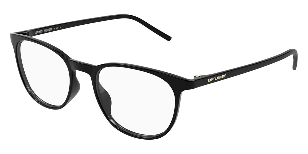 Saint Laurent Paris Sunglasses Round Black Gray Eyewear SAINT LAURENT EYEWEAR Round-Frame Tortoiseshell Acetate  main image 4