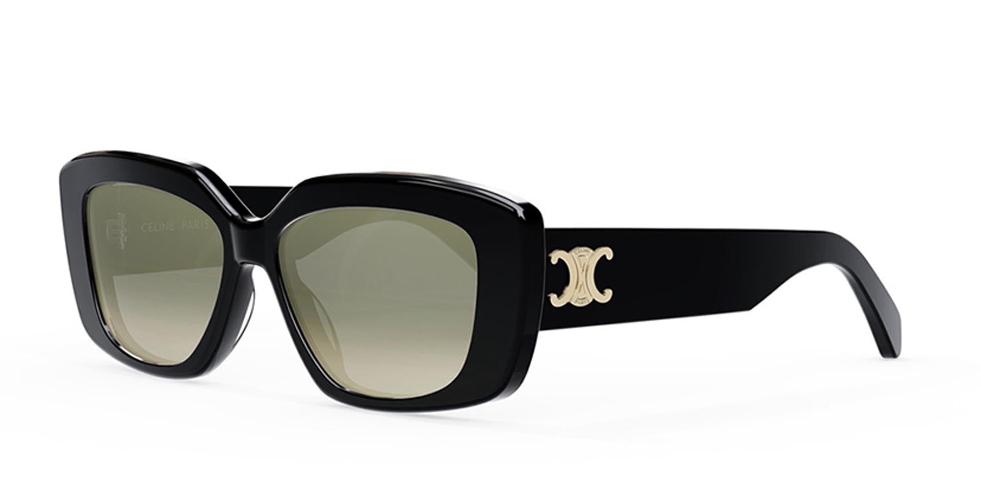 Celine Triomphe CL40216U Rectangle Sunglasses | Fashion Eyewear