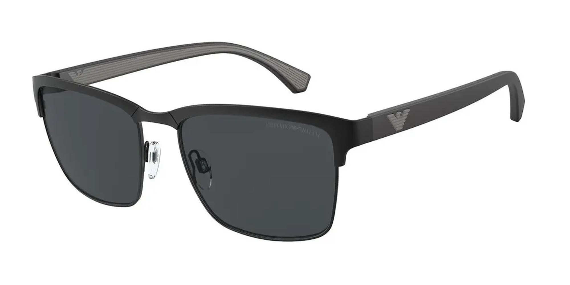 Emporio Armani EA2087 Rectangle Sunglasses | Fashion Eyewear US