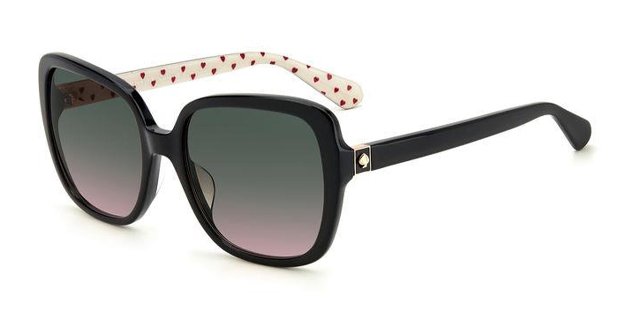 Kate Spade:  Stylish Leopard Print Sunglasses Kate Spade Daesha/S Sunglasses | FramesDirect.com main image 3